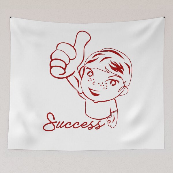 Item preview, Tshirt for youngsters Success Printing Letters with thumbs up designed and sold by LTMARKETING.