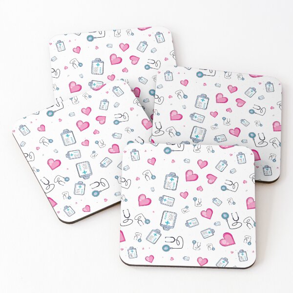 Item preview, Medical Stethoscope Heart Pattern designed and sold by EmilyFun.