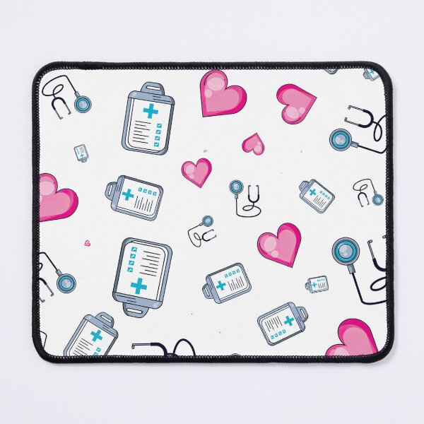 Item preview, Medical Stethoscope Heart Pattern designed and sold by EmilyFun.