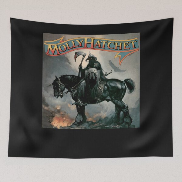 Artikelvorschau, Leichter Hoodie der Band-Musik Molly Hatchet entworfen und verkauft von sheila9494.