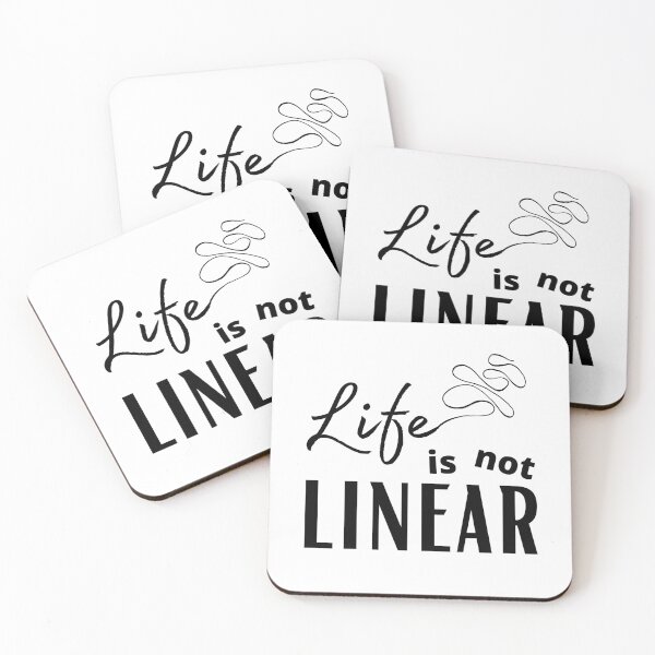 Item preview, Life is not linear designed and sold by med-artist.