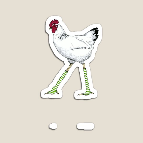 Long legged Chicken Magnet