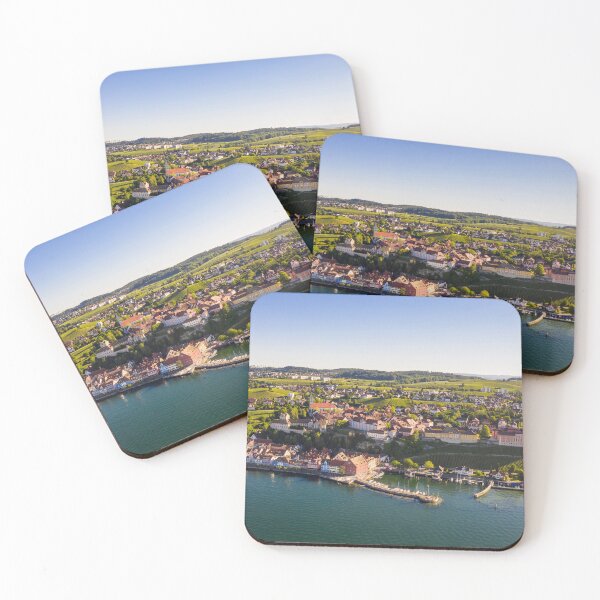 Item preview, Aerial view of Meersburg on Lake Constance in Germany designed and sold by dieterich.