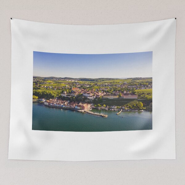 Item preview, Aerial view of Meersburg on Lake Constance in Germany designed and sold by dieterich.