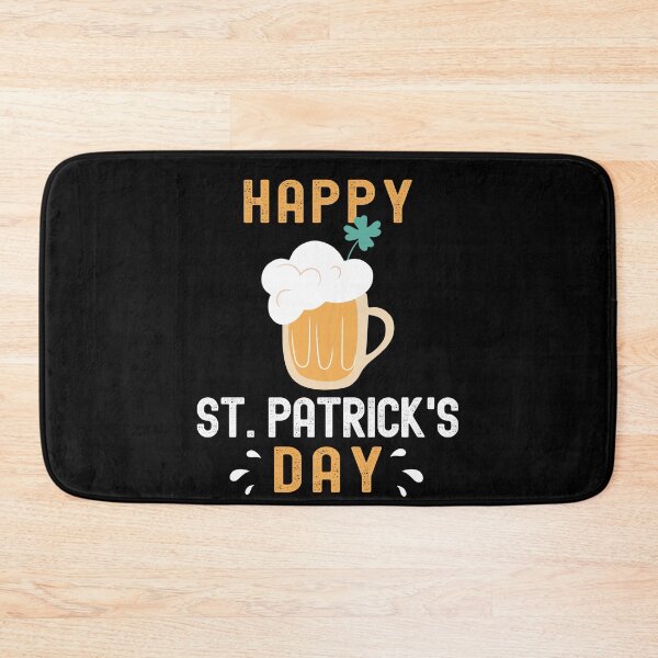 Item preview, Happy St Patricks Day Beer Drinking Shamrock designed and sold by Fabvity.
