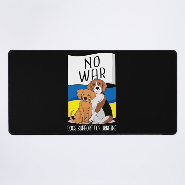 Item preview, Dogs Support Ukraine, No War, Russia Vs Ukraine, Stop War, Vector T-Shirt, Sticker, Hoodie, Support Ukraine, Dog designed and sold by ShaykhUmer.
