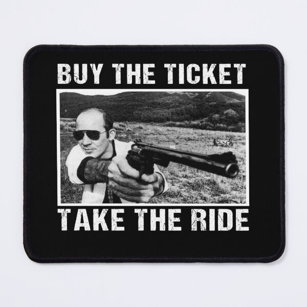 Item preview, Buy the ticket take the ride poster man designed and sold by Correia2950.