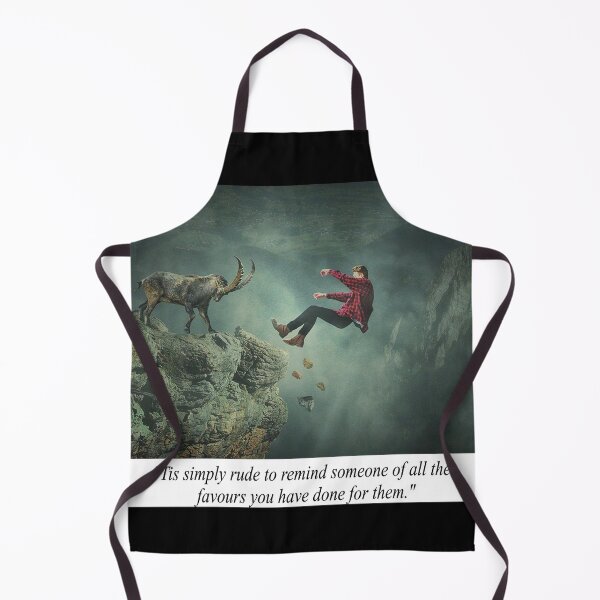 Item preview, Fantasy Light-Hearted Quotation About Not Being Rude About Favors You Have Done Someone designed and sold by NovawayDirect.