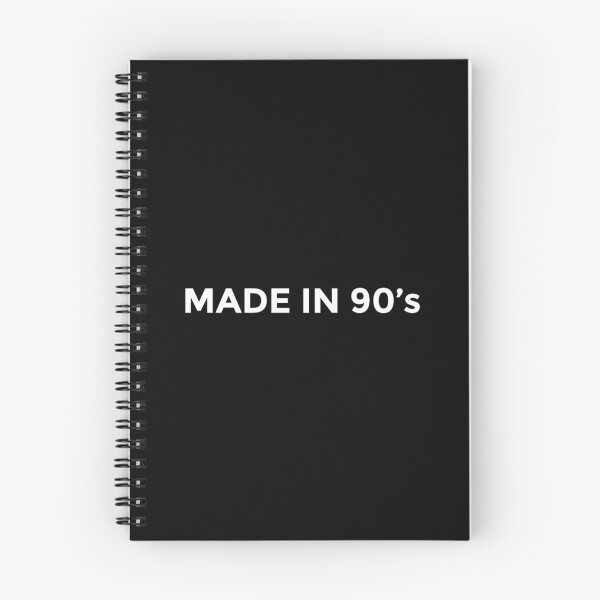 Item preview, Made in 90's Sticker, t-shirt, hoodie, simple text design designed and sold by ShaykhUmer.
