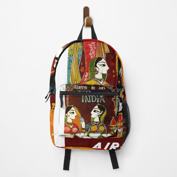 Item preview, AIR INDIA Vintage Air Travel Advertising Print Classic . designed and sold by LiliaGrady.