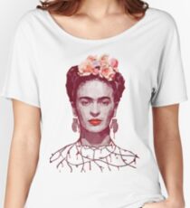 Frida Kahlo Portrait Women's Relaxed Fit T-Shirt
