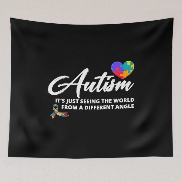 Item preview, Autism Autistic Awareness Puzzle Heart Warrior designed and sold by TastefulTees.