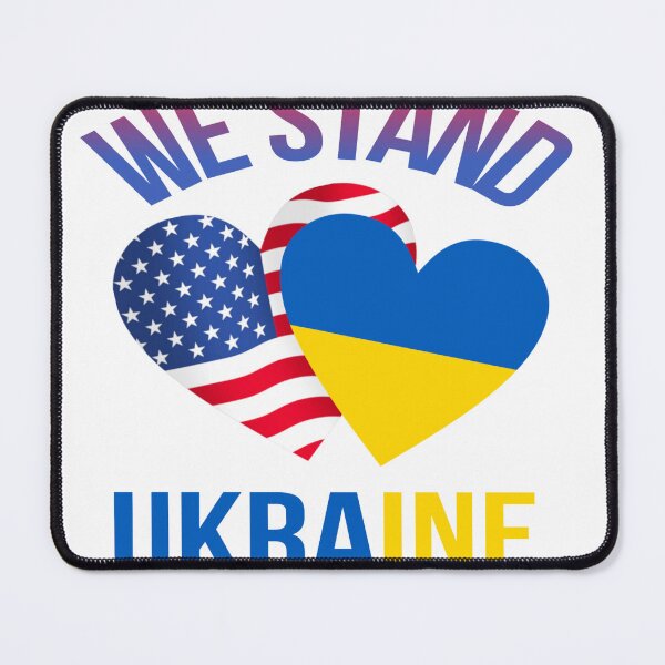 Item preview, We Stand with Ukraine designed and sold by Be Awesome Shop.