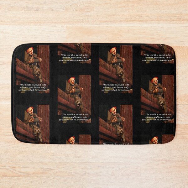Item preview, Fantasy Light-Hearted Quotation about a Sad Clown Running Away From His Problems   designed and sold by NovawayDirect.
