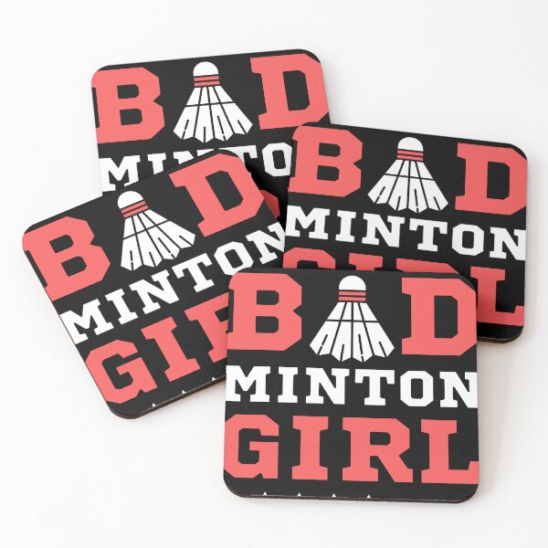 Item preview, Bad Girl Badminton Girl - Badminton Puns Woman Player Sport Funny Birdie Racket designed and sold by Millusti.