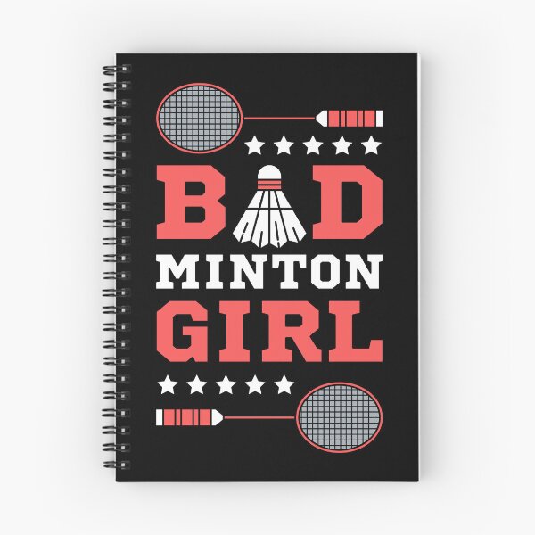 Item preview, Bad Girl Badminton Girl - Badminton Puns Woman Player Sport Funny Birdie Racket designed and sold by Millusti.