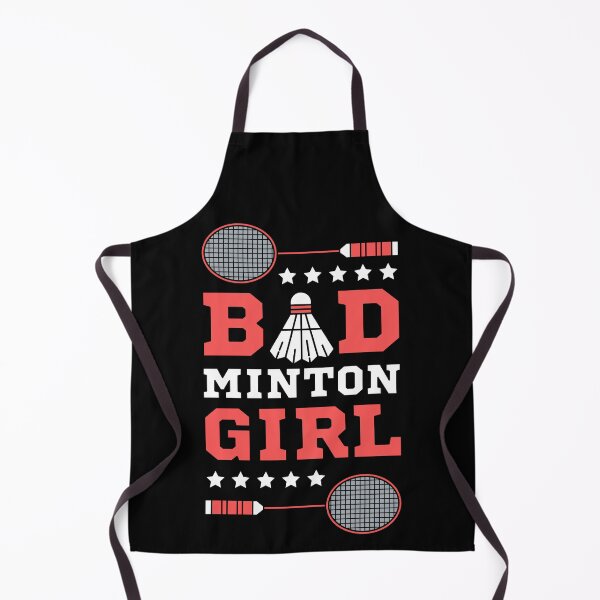 Item preview, Bad Girl Badminton Girl - Badminton Puns Woman Player Sport Funny Birdie Racket designed and sold by Millusti.