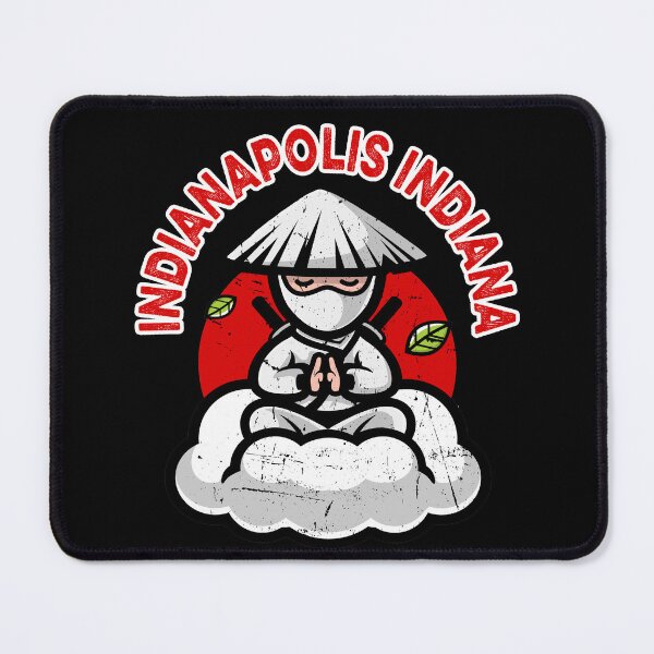 Item preview, Ninja Warrior Pose Indianapolis Indiana designed and sold by dreamofdenim.