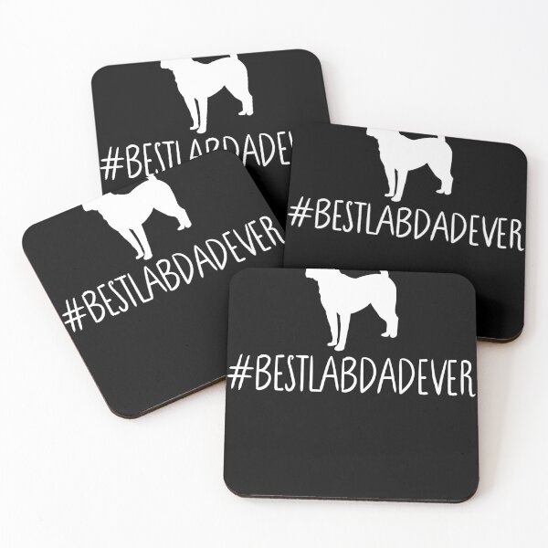 Item preview, Best Lab Dad Ever Labrador Silhouette Dog Lover Pet designed and sold by RJ-Art.