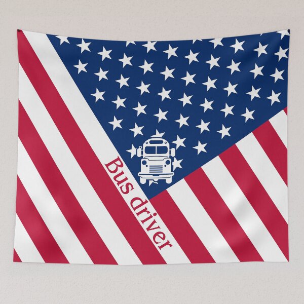 Artikelvorschau, BUSFAHRER-FLAGGE entworfen und verkauft von ElliottKiti.