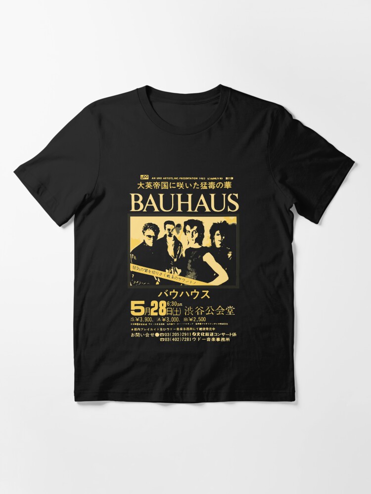 Bauhaus Vintage Japanese Music Concert Graphic Design Classic