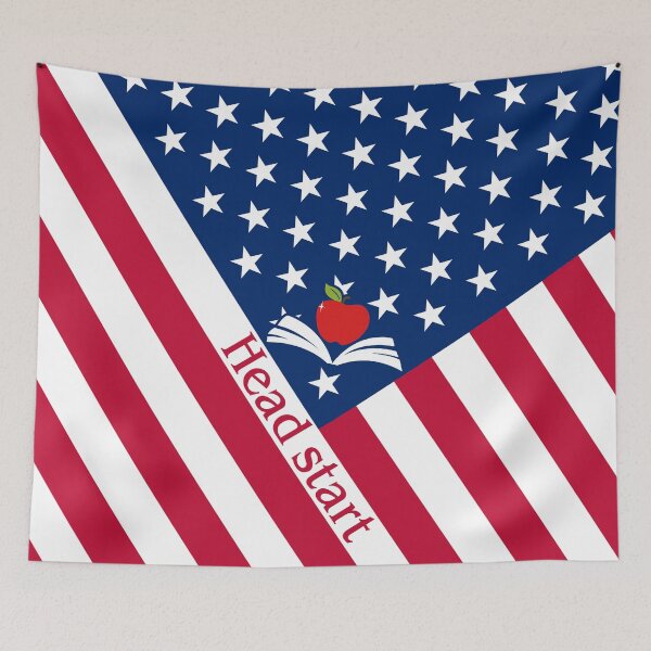 Item preview, HEAD START FLAG designed and sold by ElliottKiti.