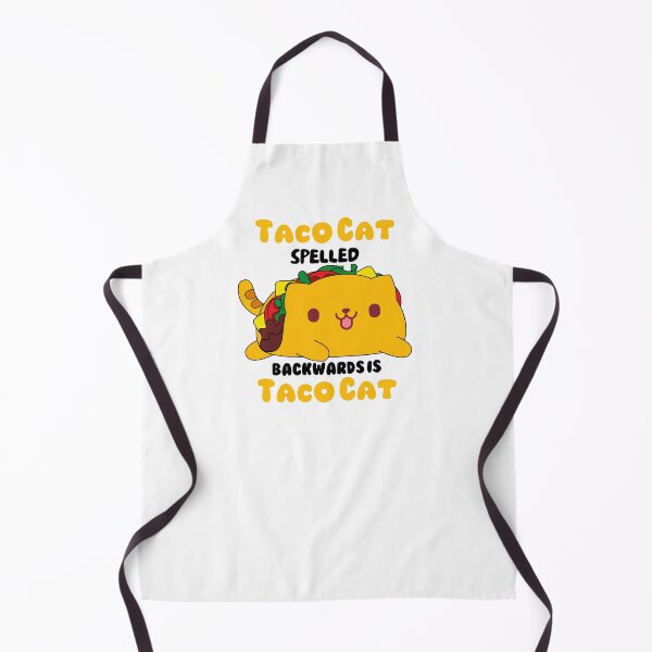 Item preview, Taco Cat Spelled Backwards is Taco Cat - cute cat taco design - funny cat pun - Cinco de mayo designed and sold by quinellie.