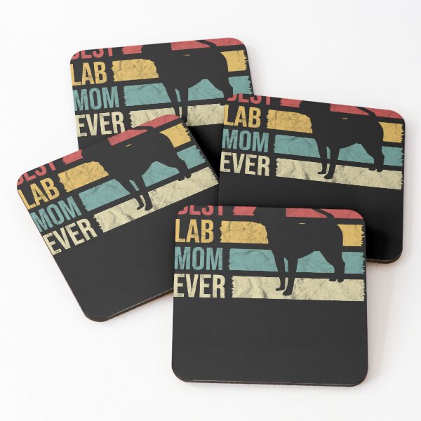 Item preview, Best Lab Mom Ever Labrador Silhouette Dog Lover Pet Retro designed and sold by RJ-Art.