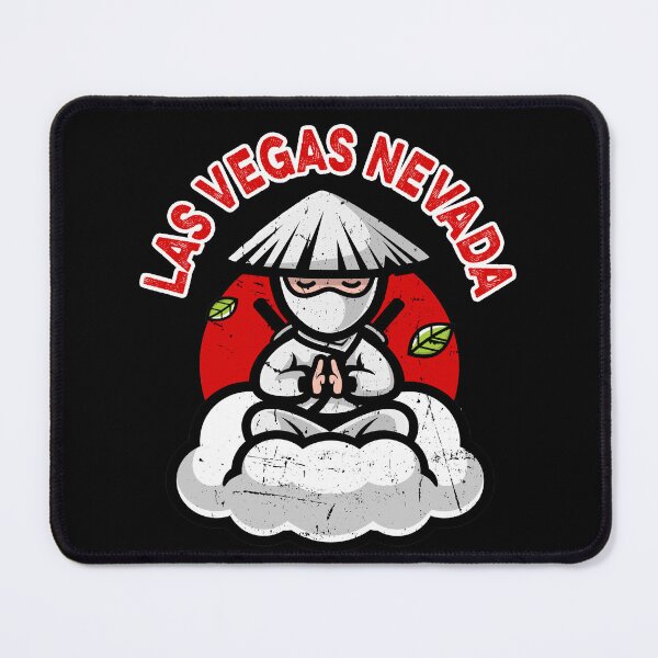 Item preview, Ninja Warrior Pose Las Vegas Nevada designed and sold by dreamofdenim.