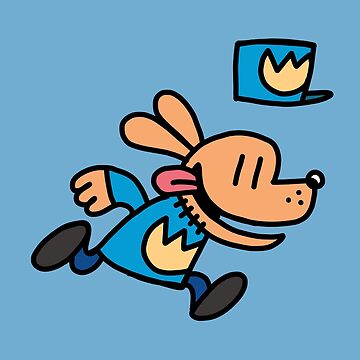 Artwork thumbnail, Officer Dog Man Running Fan Art by Ethereal-Enigma