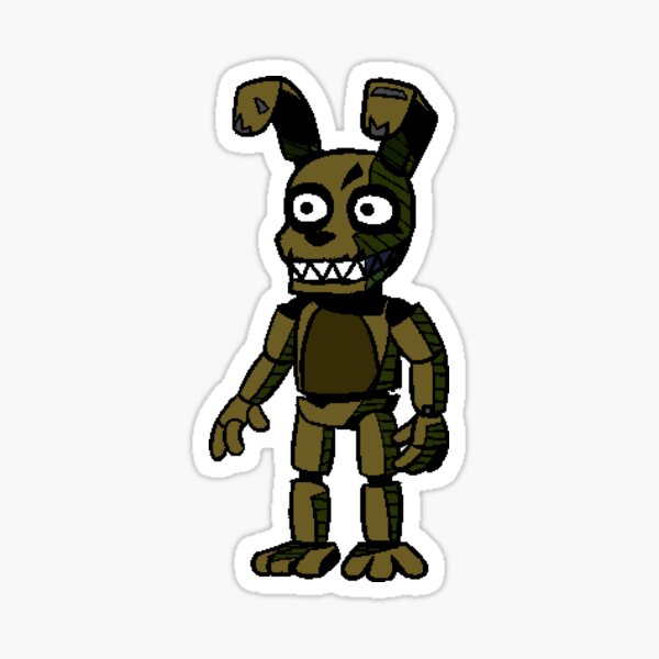 How to Draw Plushtrap Five Nights at Freddy's 