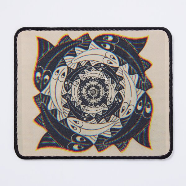 Item preview, Escher - Fish, Vignette designed and sold by NicoletaDesigns.