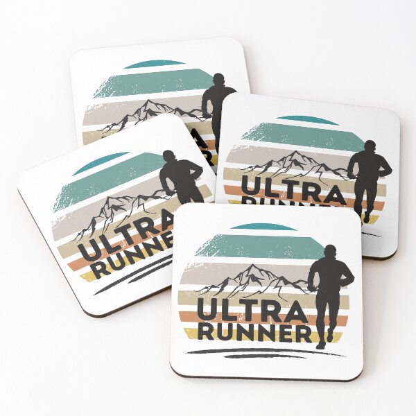 Item preview, Ultra Runner Sunset Mountains designed and sold by PlanBesser.