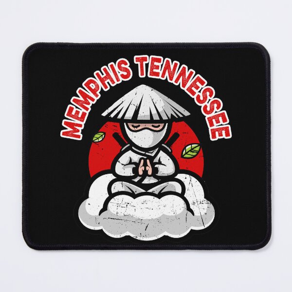 Item preview, Ninja Warrior Pose Memphis Tennessee designed and sold by dreamofdenim.