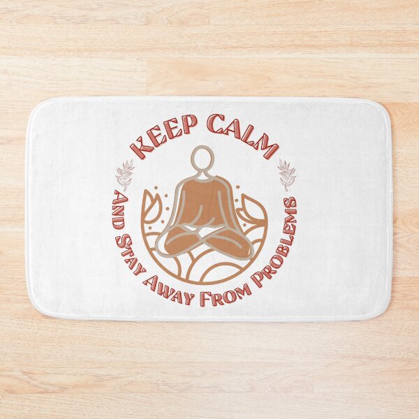 Item preview, Keep calm and stay away from problems quote designed and sold by crizzysketch.