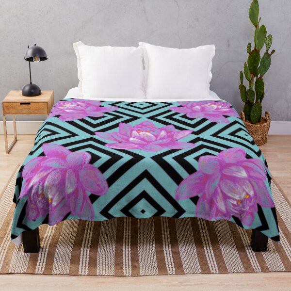 Item preview, Geometric Lotus Demension designed and sold by Roguejackalope.