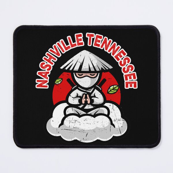 Artikelvorschau, Ninja-Krieger-Pose Nashville Tennessee entworfen und verkauft von dreamofdenim.