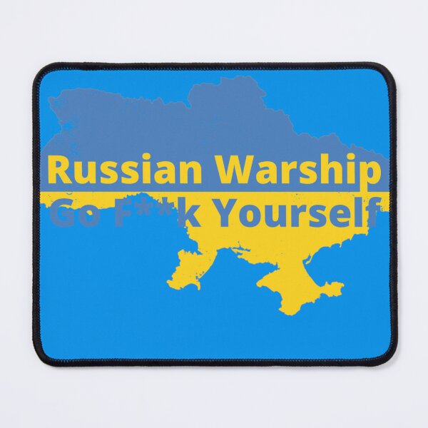Artikelvorschau, Russisches Kriegsschiff Go Fk Yourself Aufkleber entworfen und verkauft von MarcosaSeifert.