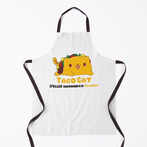 Item preview, Taco Cat Spelled Backwards is Taco Cat - cute cat taco design - funny cat pun - Cinco de mayo designed and sold by quinellie.