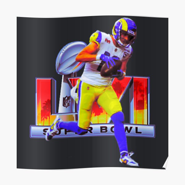 Los Angeles Rams Super Bowl LVI Champions 2021 Poster - Trends Bedding