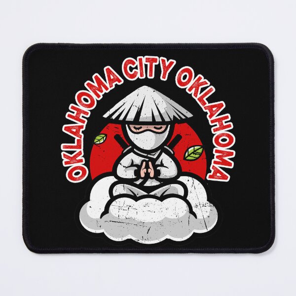 Item preview, Ninja Warrior Pose Oklahoma City Oklahoma designed and sold by dreamofdenim.