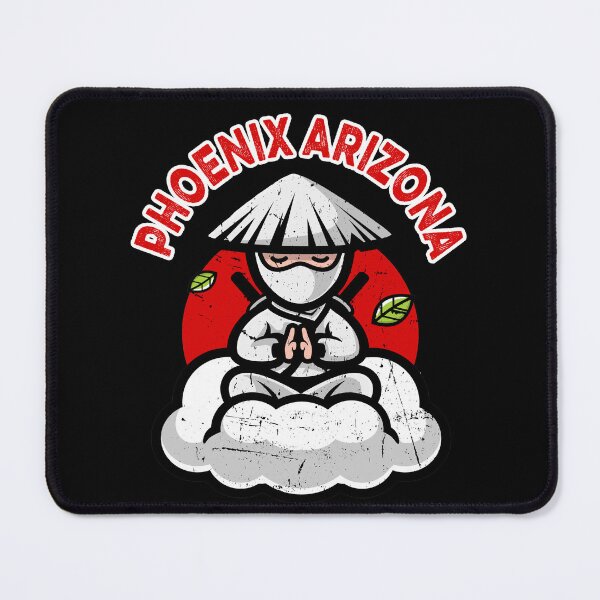 Item preview, Ninja Warrior Pose Phoenix Arizona designed and sold by dreamofdenim.