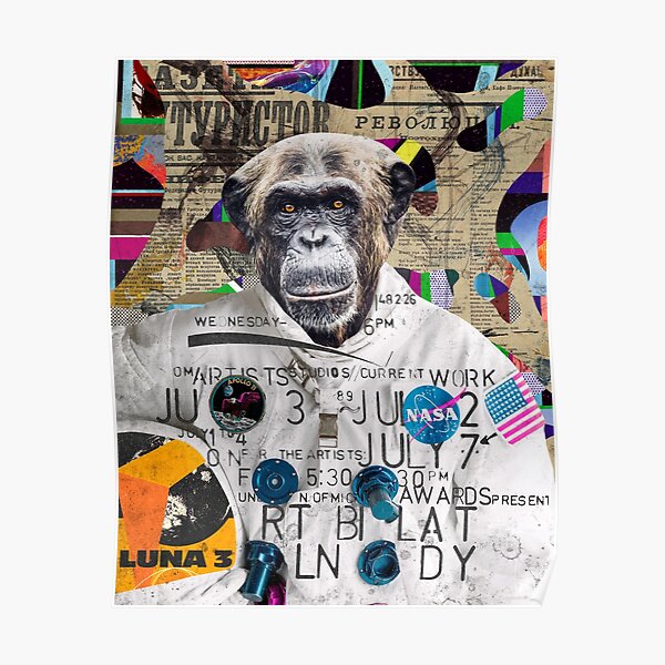 This space ape is ready to go Poster