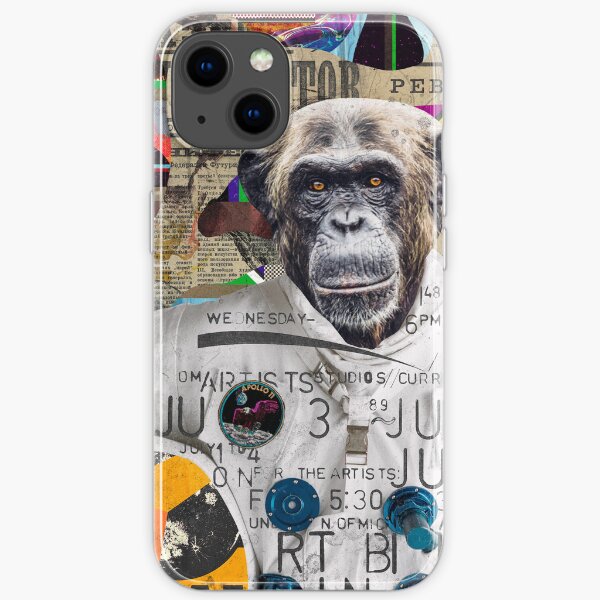 This space ape is ready to go iPhone Soft Case