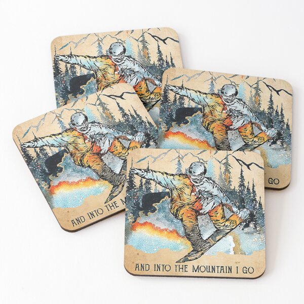 Item preview, snowboarding and into the mountain i go to lose my mind and find my soul designed and sold by KravecUziel.