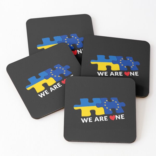 Item preview, Ukraine | We are One | Proud of Ukraine  | Inspirational, Motivational designed and sold by DoherDesigns.