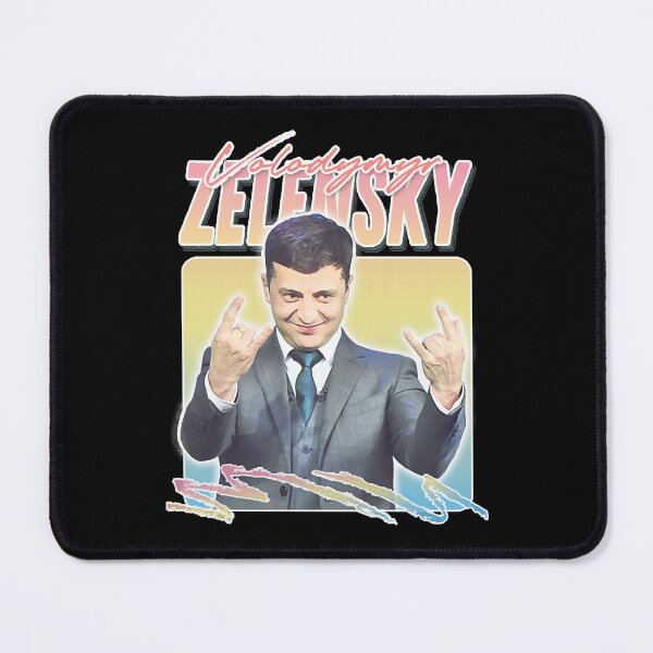 Item preview, Zelensky Ukraine Retro Aesthetic Fan Artwork Design designed and sold by vaseltoti.