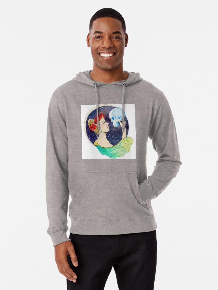 Alternate view of Plucked From Slumber Lightweight Hoodie