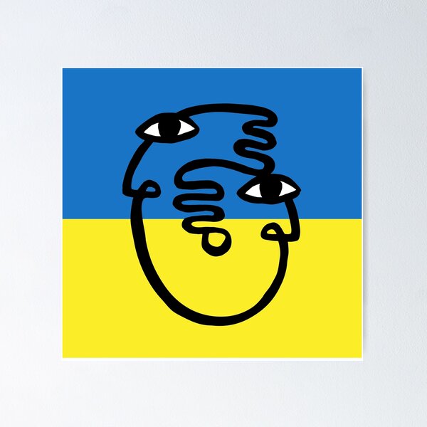 Item preview, Support Ukraine - Hug for Ukraine designed and sold by ceciliawaxberg.