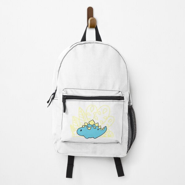 Item preview, Light Blue and yellow dinosaur with yellow background designed and sold by SerenaVisualArt.